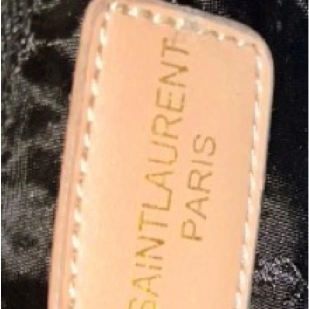 Yves Saint Laurent Gold-Accent Straw Crossbody Bag - Picture 2 of 4